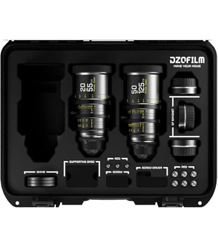 DZOFILM Cine Lens Linglung 20-70 T2.9 MFT Metric : Amazon.es